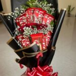 Luxury KitKat Red Chocolate Gift Bouquet