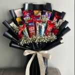 Luxury Red Rose & Chocolate Gift Bouquet